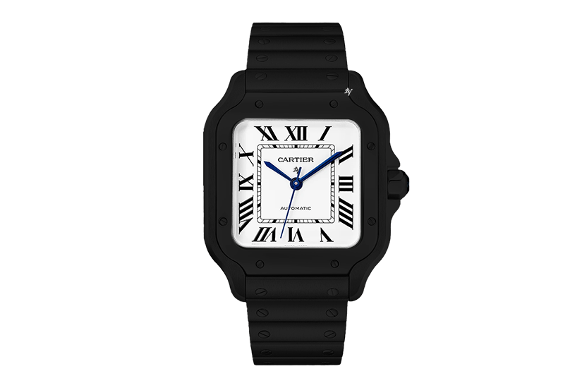 Cartier santos Limited Edition 10 Black Venom Dlc Pvd Black Venom Luxury Rebel