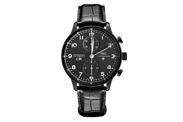Iwc portugieser top chronograph black dial