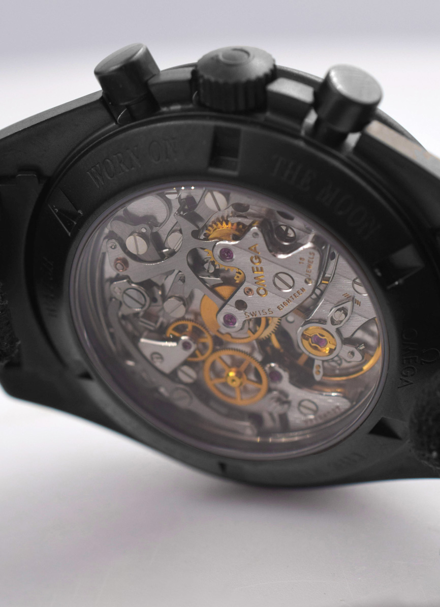 Omega Moonwatch dark Black Venom Limited Edition 5 Black Venom Luxury Rebel