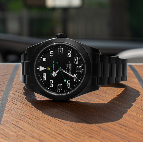 Rolex air hotsell king black venom