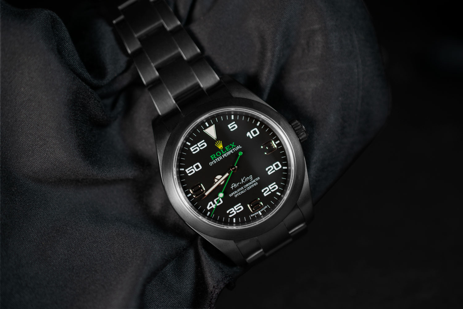 Rolex air outlet king black venom
