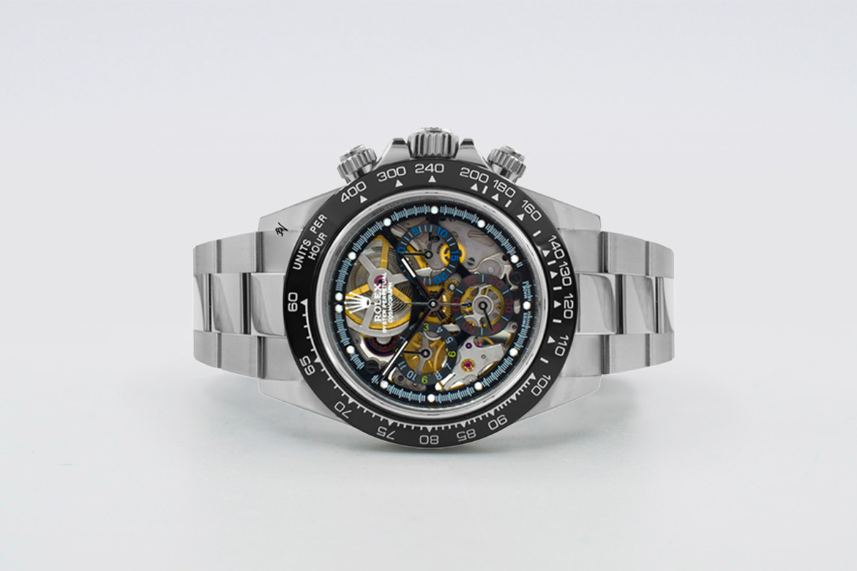 Rolex skeleton dial new arrivals
