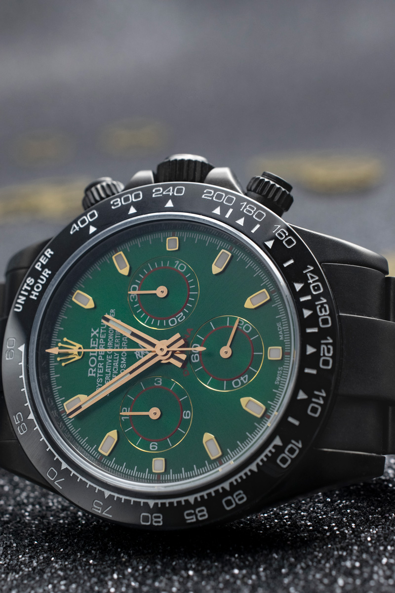 Rolex 116520 Black Venom Green Gold Limited edition Black