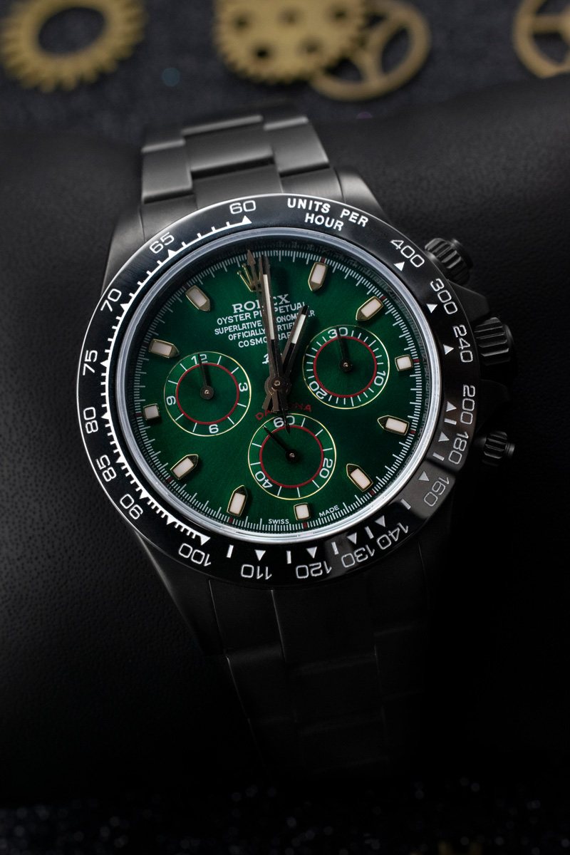 Rolex 116520 Black Venom Green Gold Limited edition Black Venom