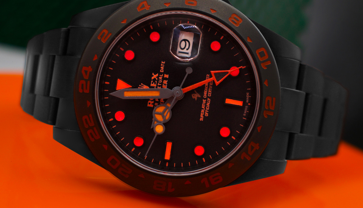 Rolex explorer black venom outlet