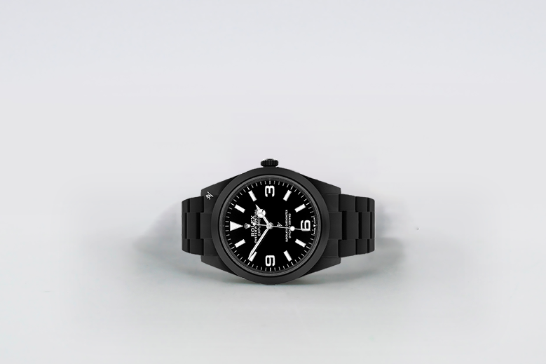 Rolex Limited Edition 35 Black Venom Dlc Pvd Black Venom