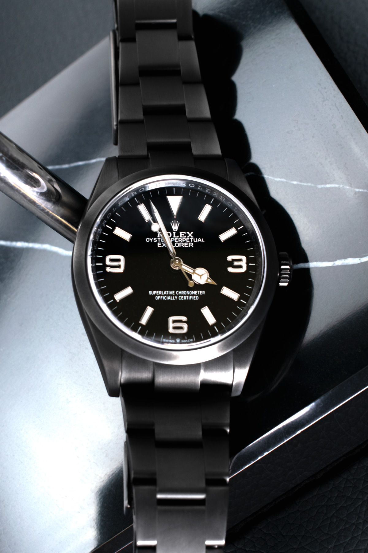 Rolex Limited Edition 35 Black Venom Dlc Pvd Black Venom