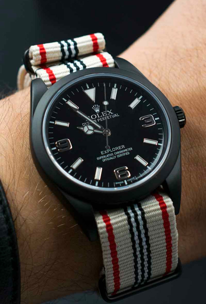 Rolex explorer 1 on outlet nato