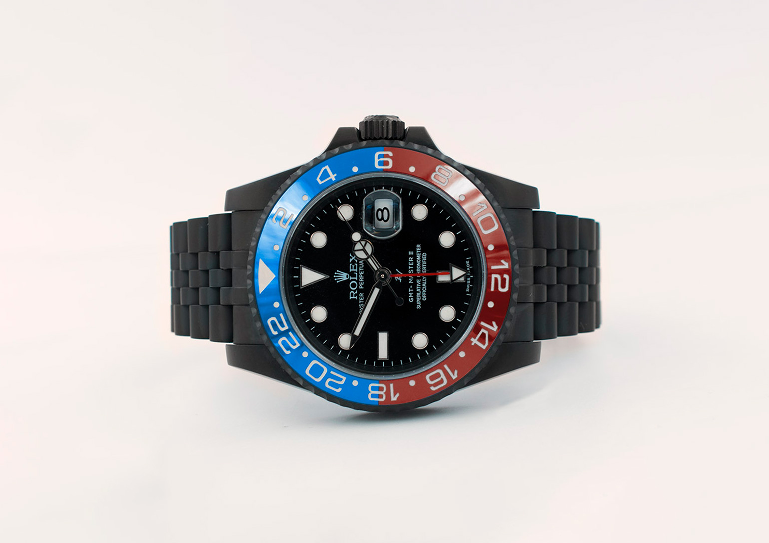 Gmt rolex nero deals