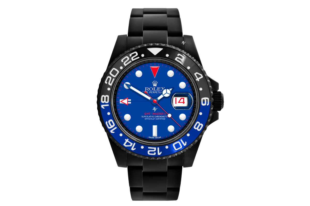 Rolex 116710 Black Venom Limited Edition Black Venom Luxury Rebel