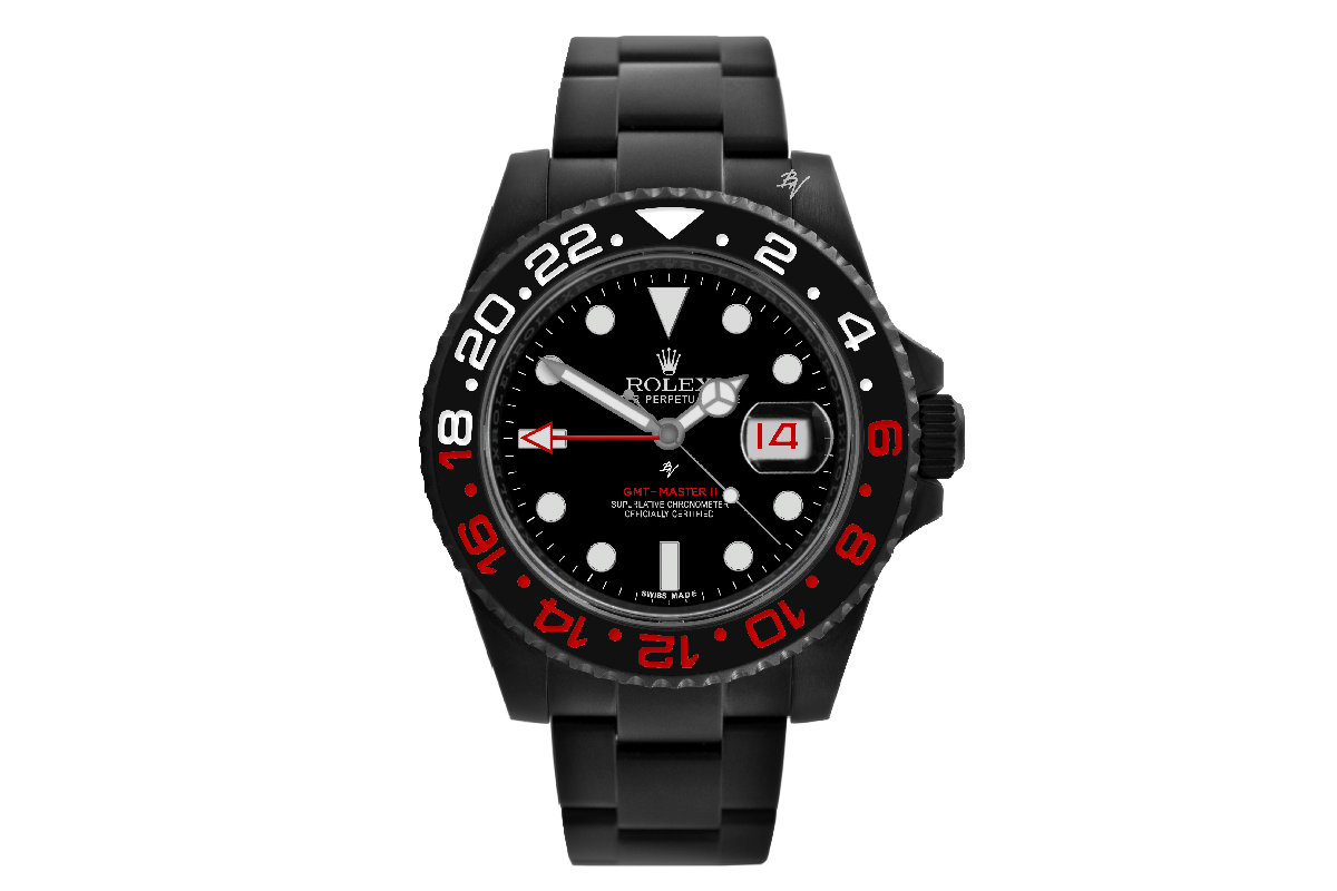 Rolex 116710 Black Venom Limited Edition 1 Black Venom Luxury Rebel