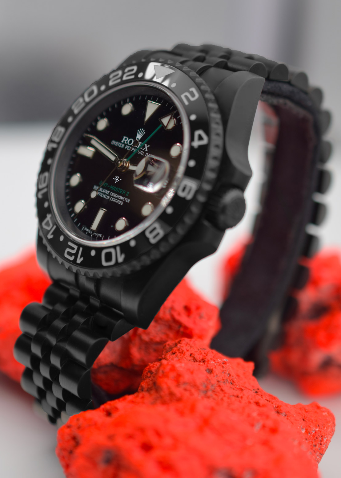 Rolex Limited Edition 35 Black Venom Dlc Pvd Black Venom