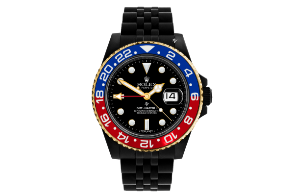 Rolex Limited Edition /35 Black Venom Dlc - Pvd Black Venom Luxury Rebel