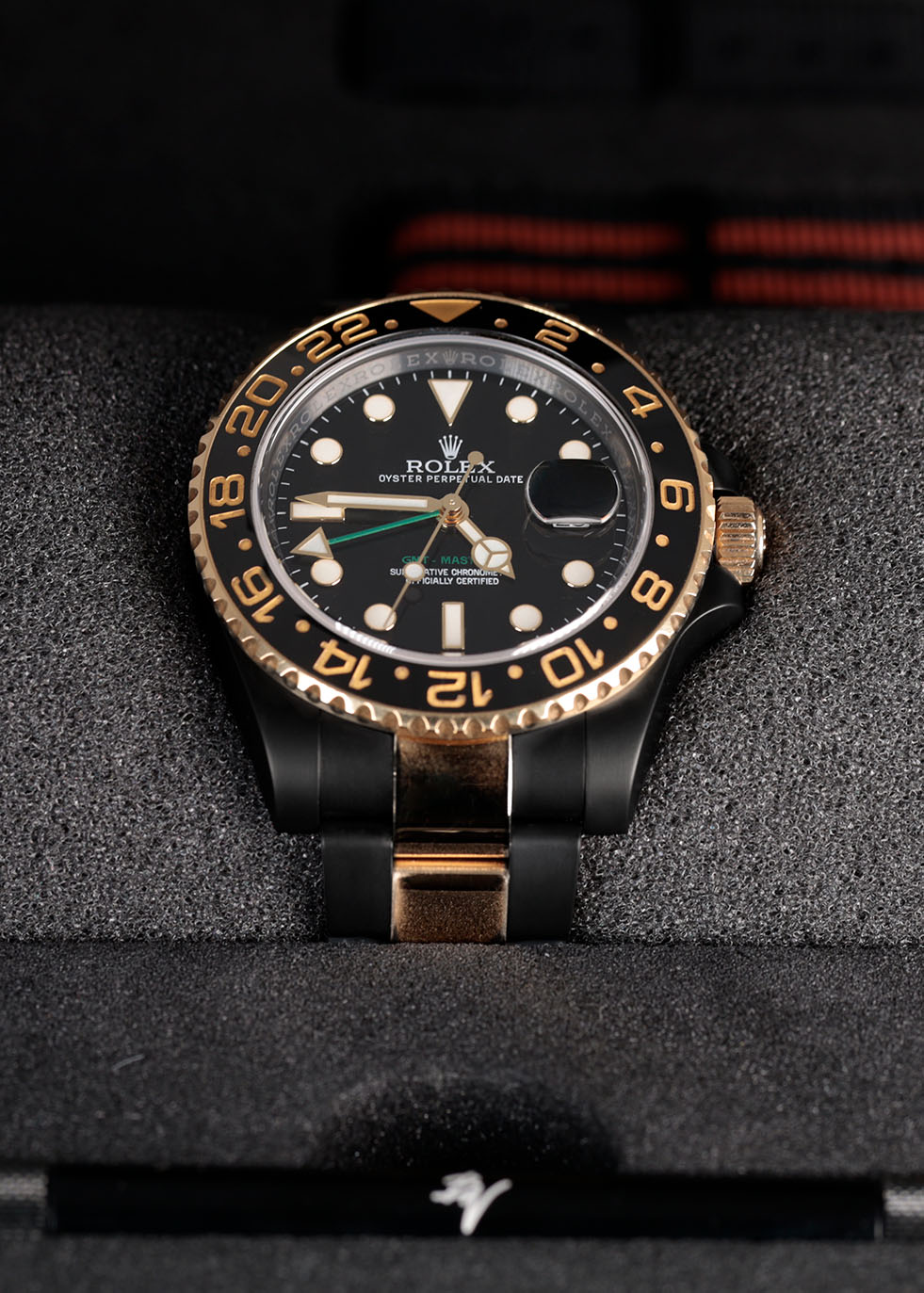 Rolex 116713LN Steel Gold Balck Venom Limited edition 35 Black Venom Le Rebelle du Luxe