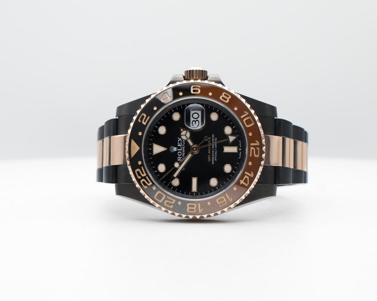 Gmt master 2 acciaio oro rosa top