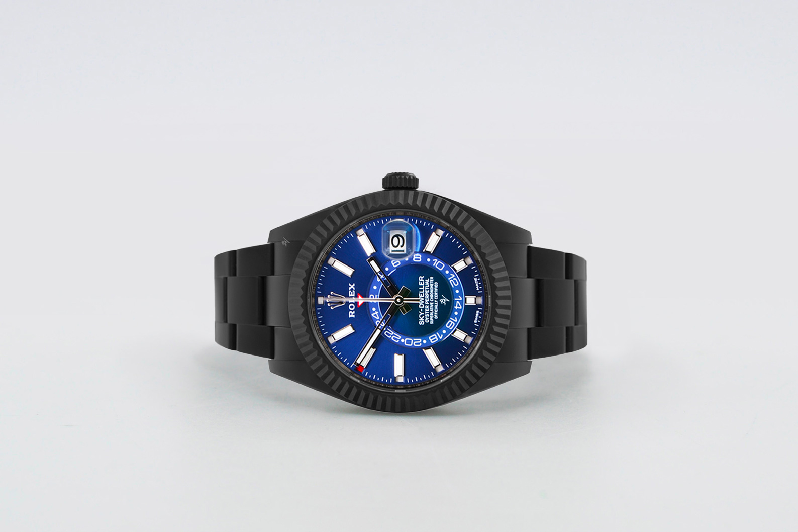 Rolex sky cheap dweller nero