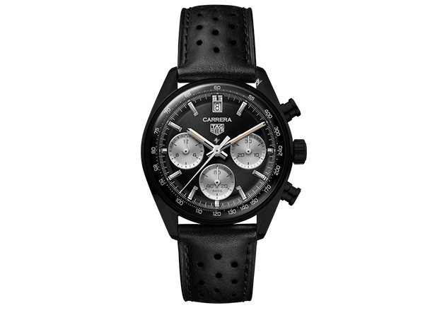 All black tag heuer top