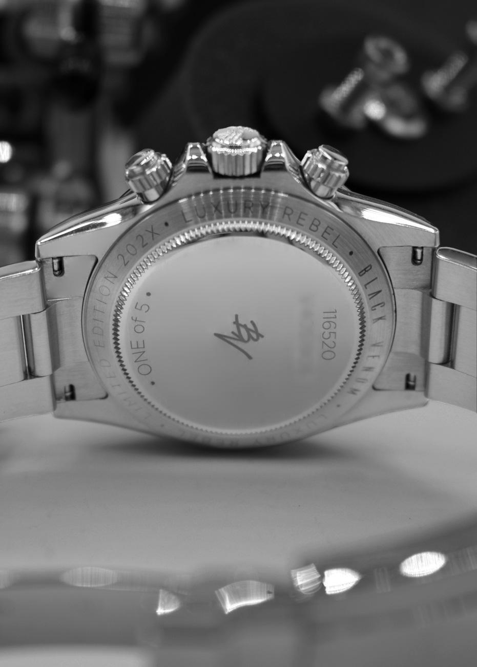 Rolex Celestial Limited Edition Black Venom Custom Black Venom Luxury Rebel