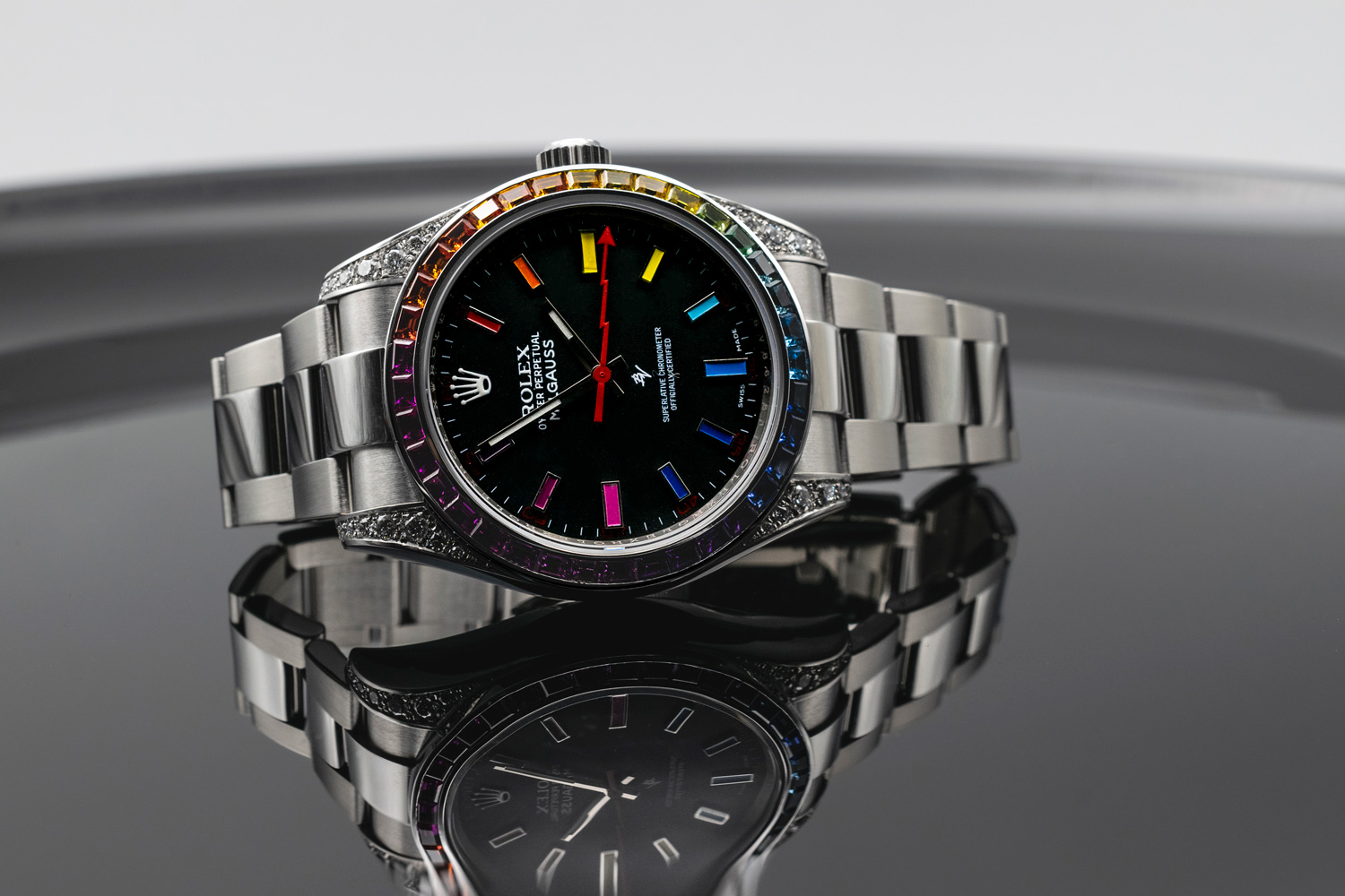 Rolex milgauss rainbow mk2