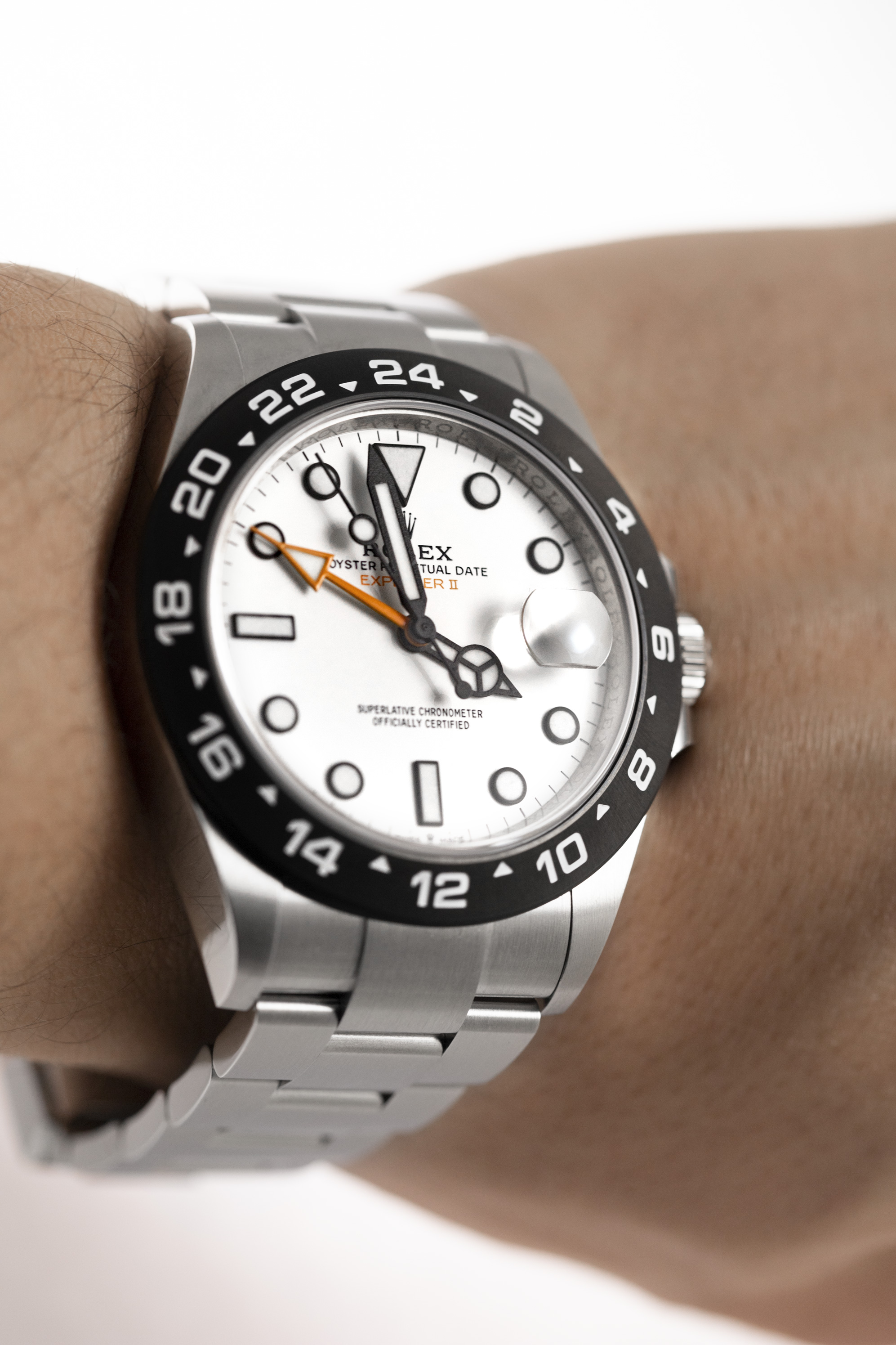 Rolex explorer ii ceramic bezel outlet