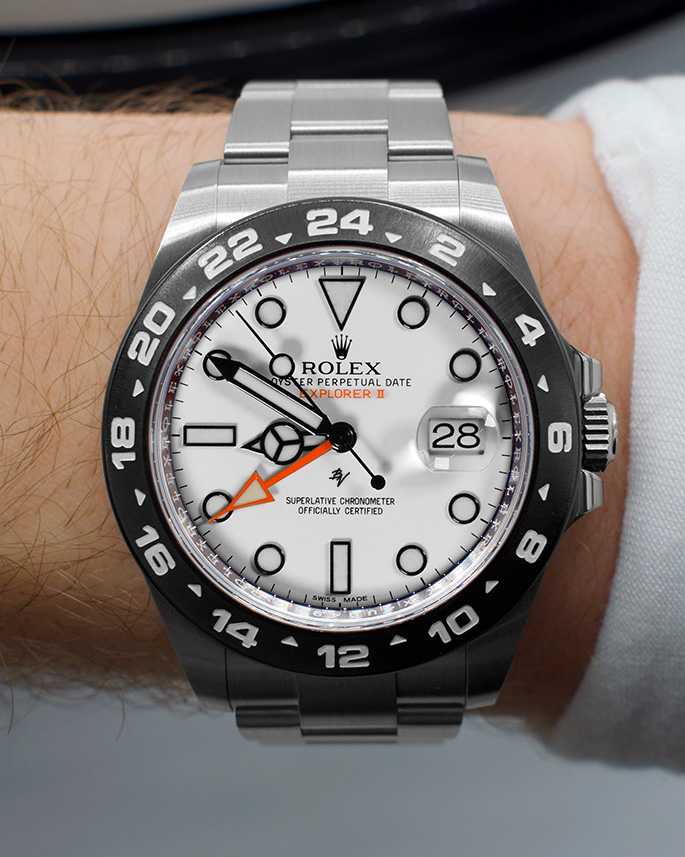 Rolex explorer 2 bezel cheap