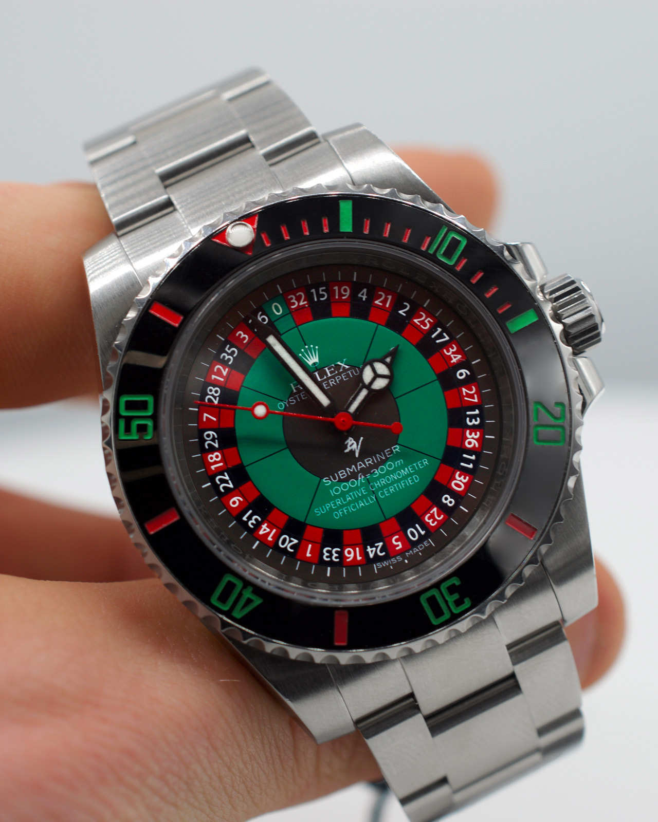 Rolex submariner roulette best sale