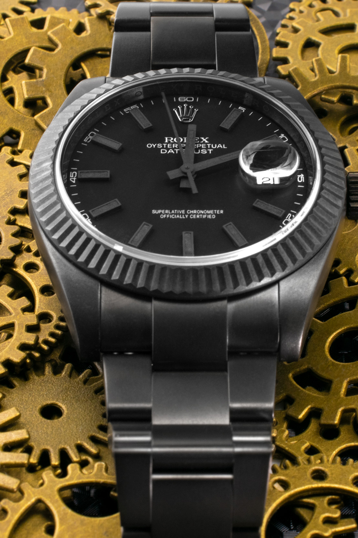 Full black rolex top