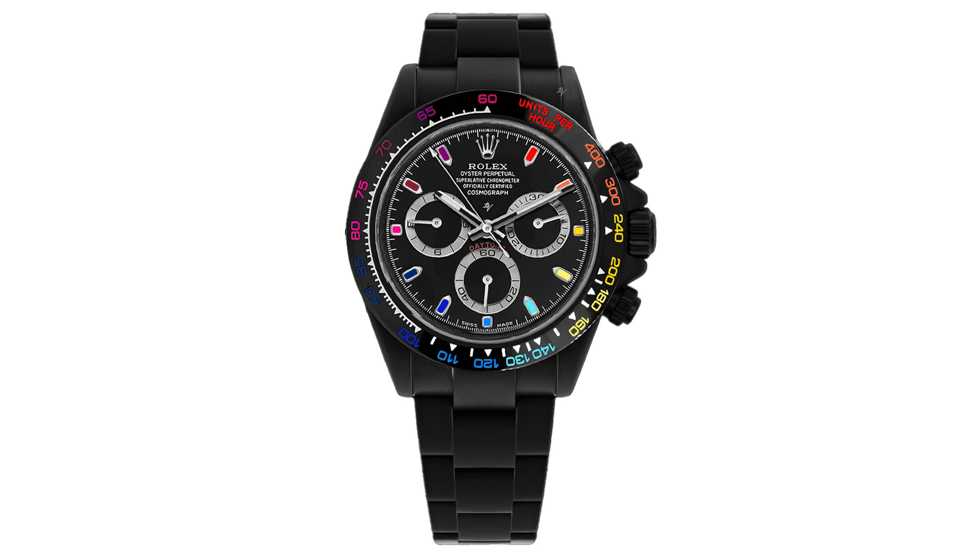Rolex 116500 Limited edition Black Venom Dlc Pvd Black Venom Luxury Rebel