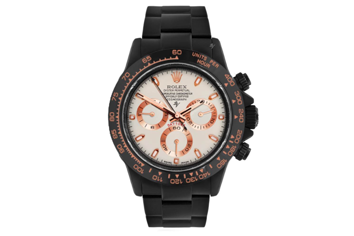 Rolex 116520 Black Venom - Ivory Everose - Limited edition | Black ...