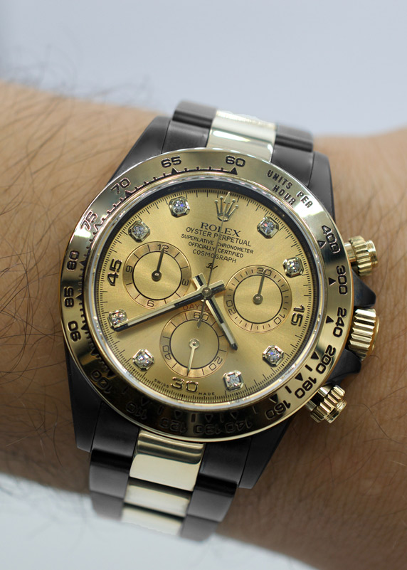 Rolex 116503 Black Venom Gold Diamond Black Venom