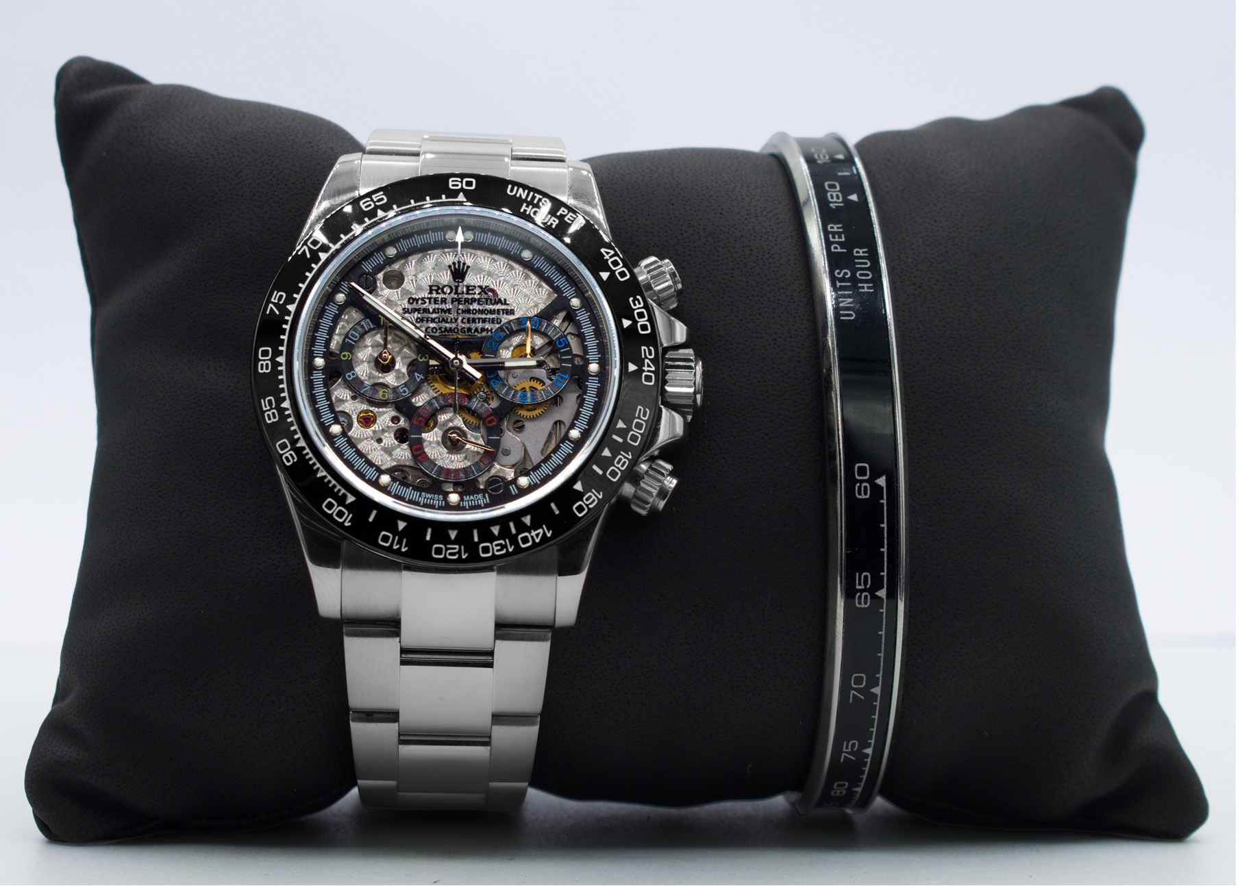 rolex skeleton watch TGS A.A