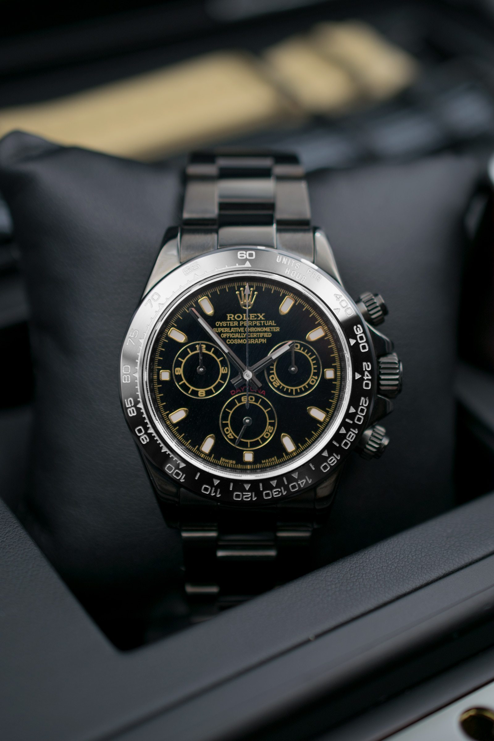 Rolex 116520 Black Venom Golden Limited edition Black Venom Luxury Rebel