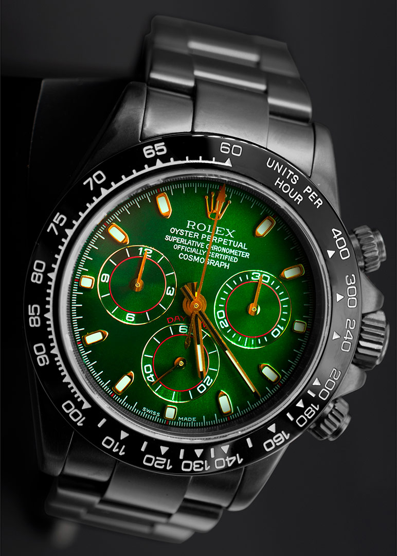 rolex green limited edition