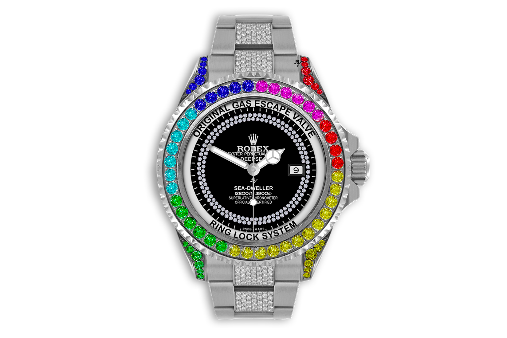 rolex rainbow edition