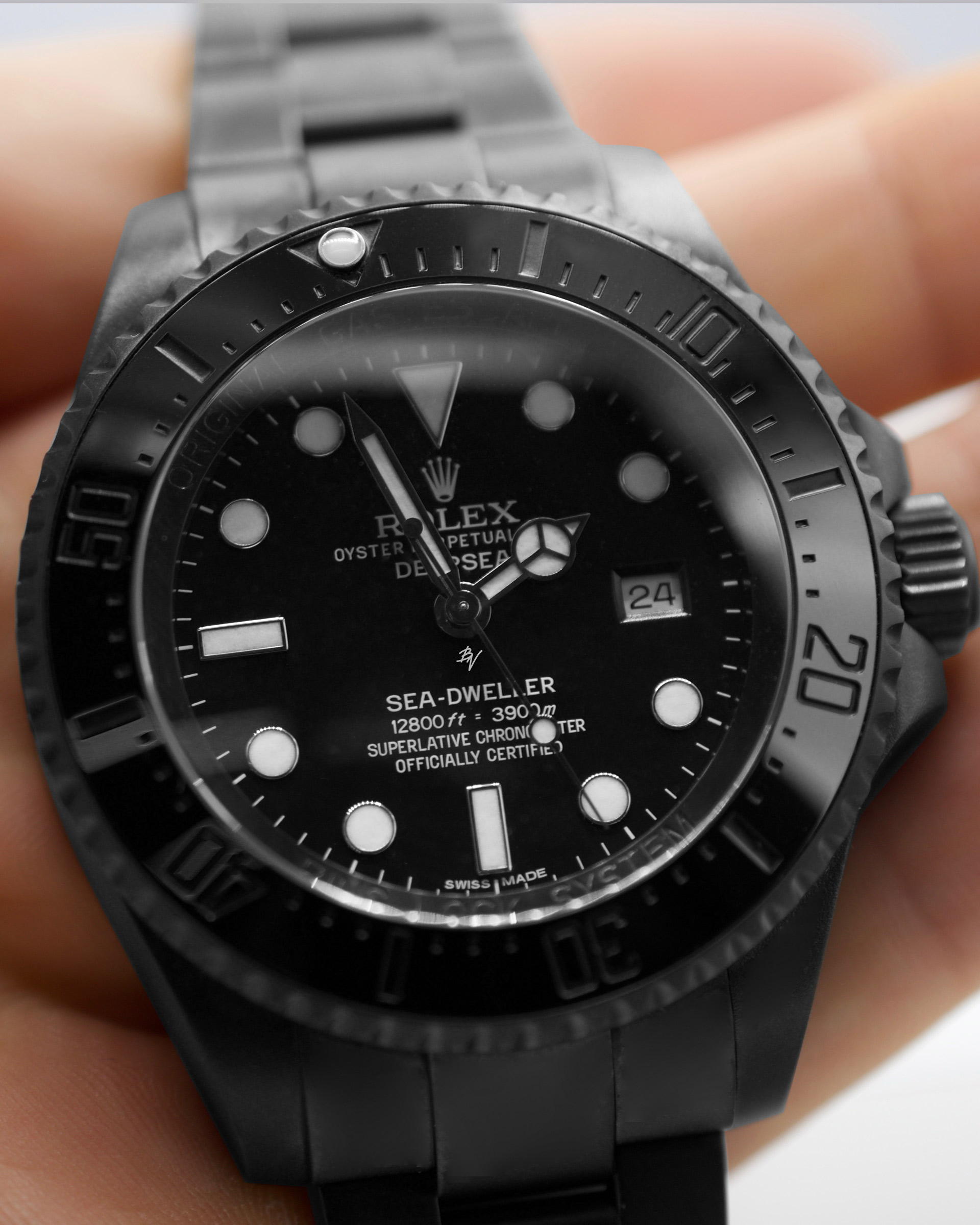 rolex deepsea black venom