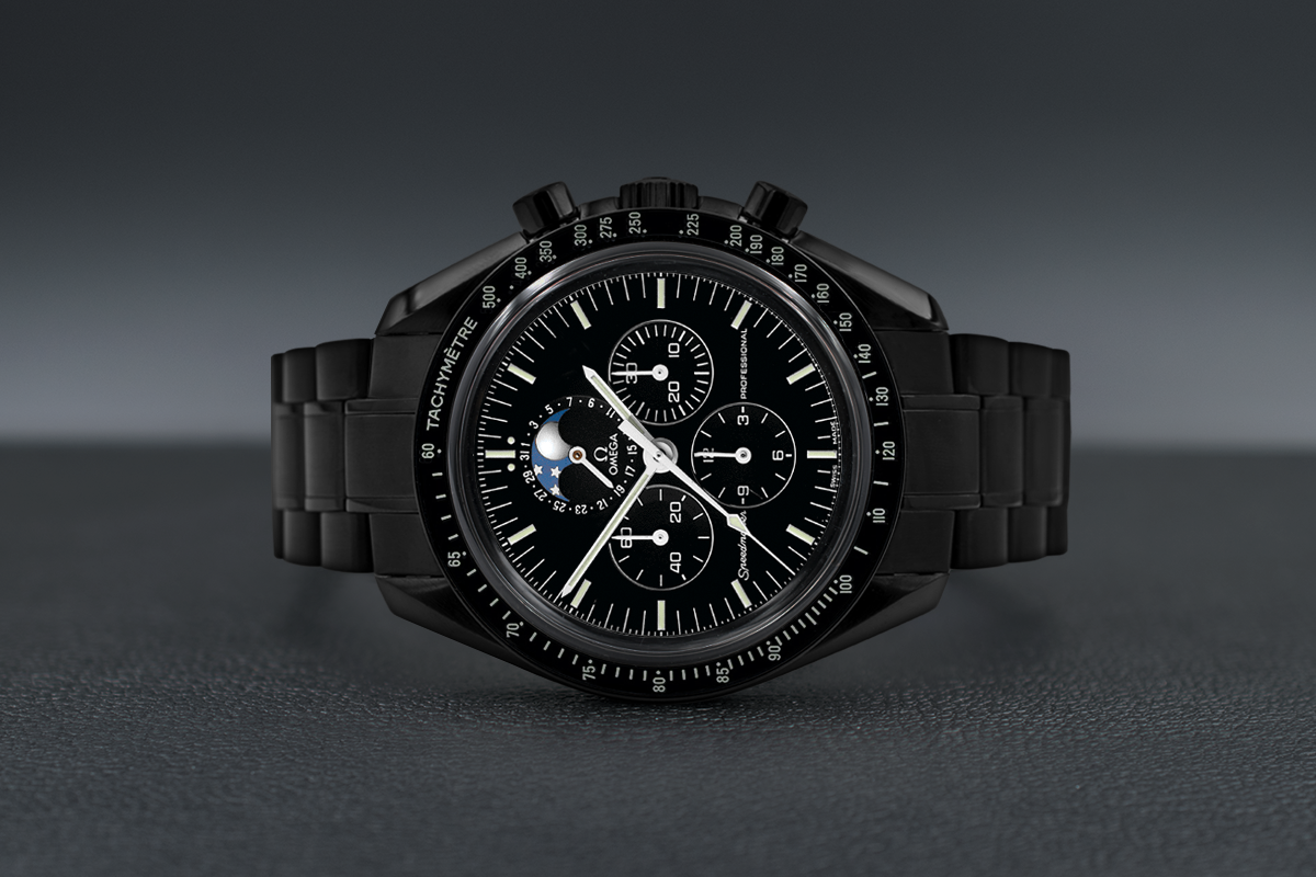 omega speedmaster black venom