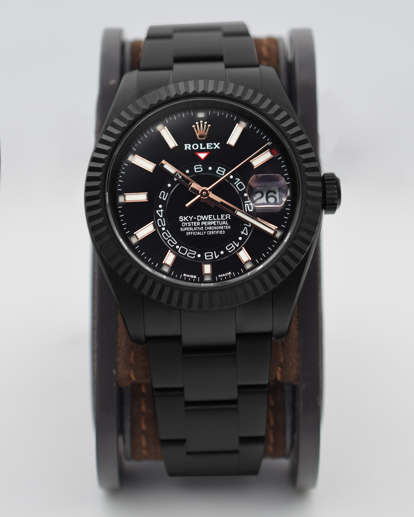 sky dweller rolex black