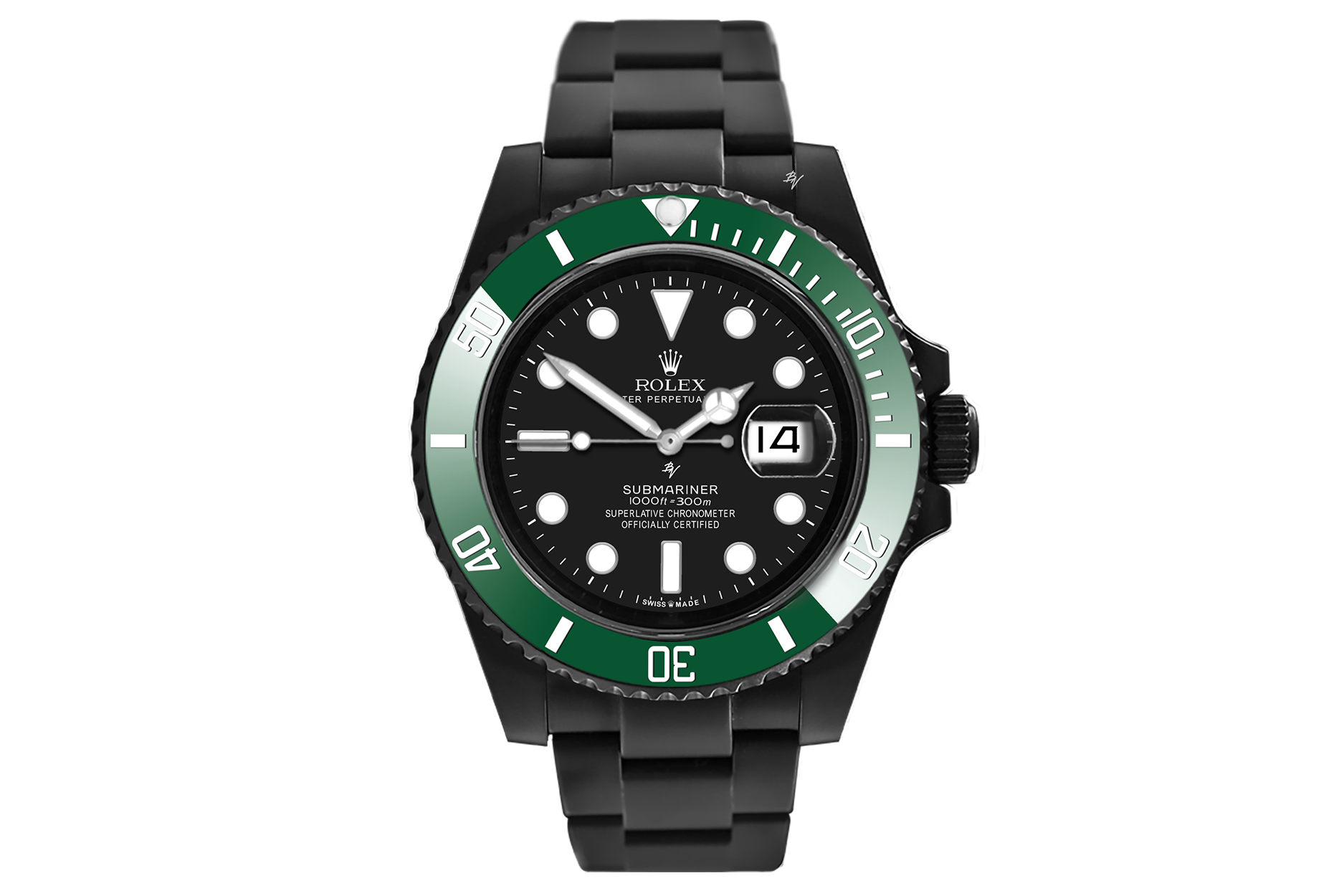 Rolex 116610 Black Venom- Hulk Limited Edition