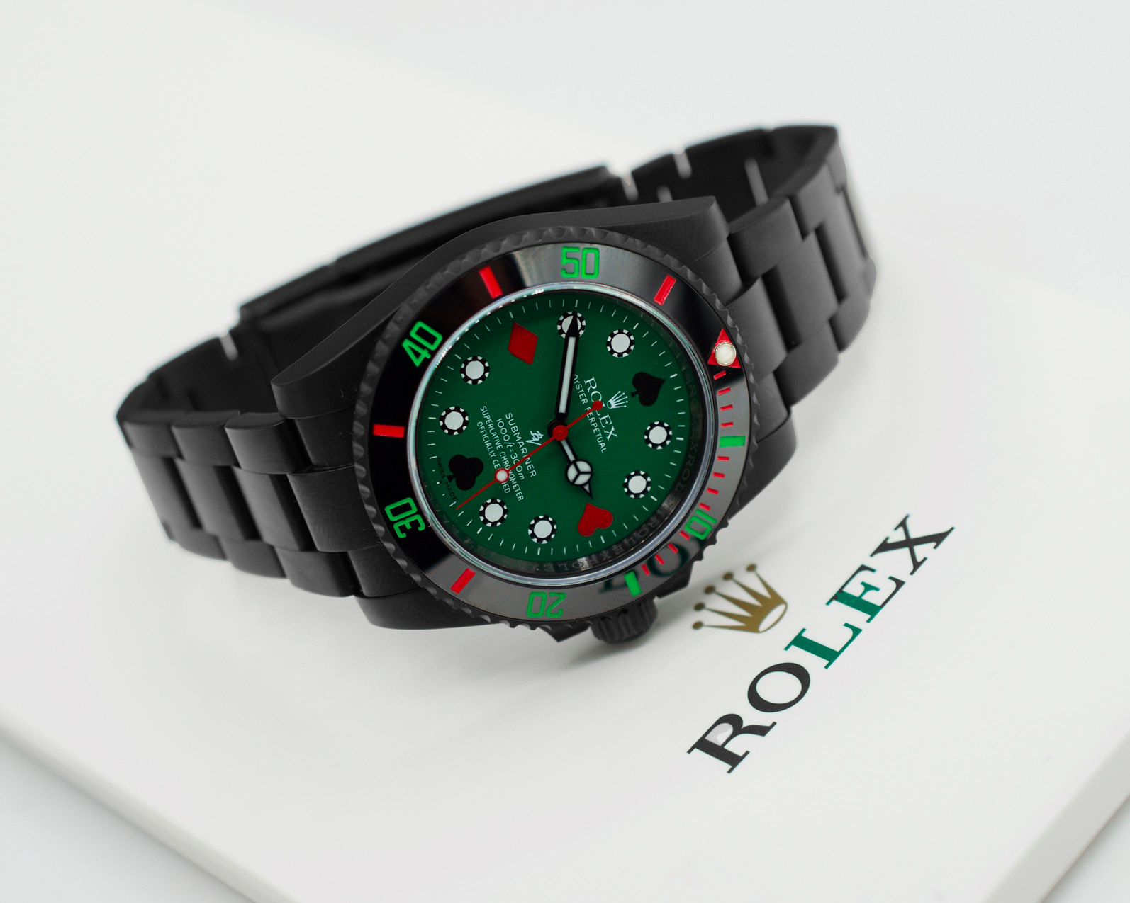 rolex poker face