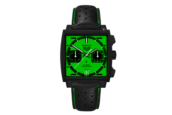 Tag Heuer Calibre 12 automatico Black Venom - Green Dial - Limited Edition  /10 | Black Venom Luxury Rebel