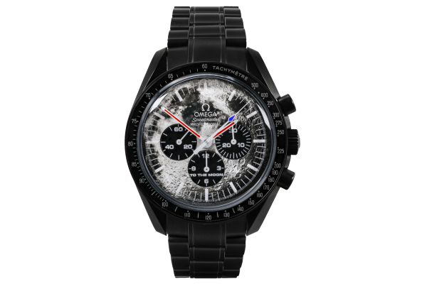 <b style='font-size:16px; color:grey;'>MOONWATCH TO THE MOON</b><br>Limited Edition /5 Black Venom Dlc - Pvd