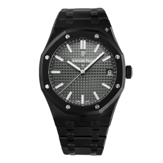 Audemars Piguet Royal Oak  Grey  Limited Edition /10 Black Venom Dlc - Pvd