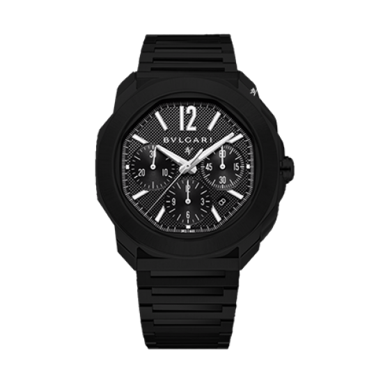 Bulgari Octo Limited Edition /10 Black Venom Dlc - Pvd