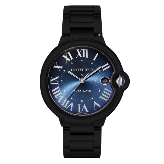 Cartier Ballon Bleu  Limited Edition /10  Black Venom Dlc - Pvd