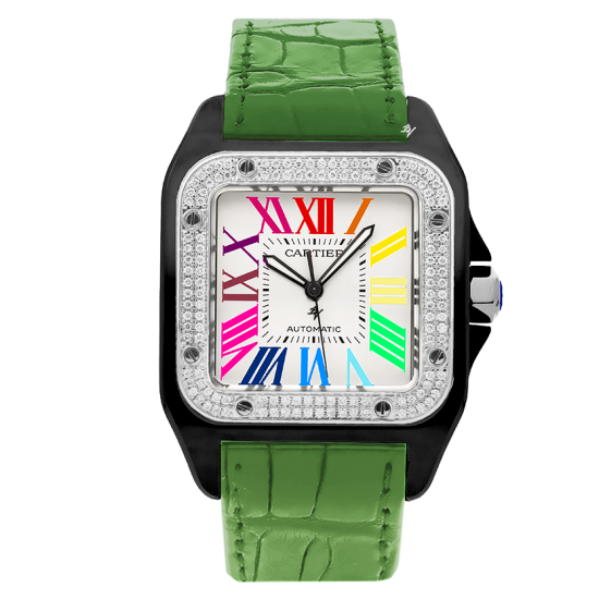 Cartier  RAINBOW LIMITED EDITION / 5 BLACK VENOM CUSTOM DLC - PVD