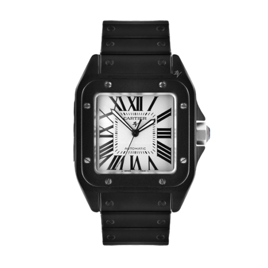 Cartier Santos Limited Edition /10 Black Venom Dlc - Pvd