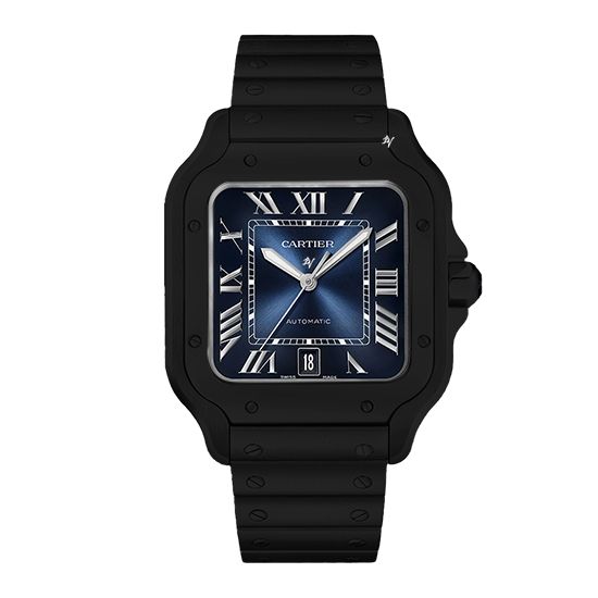 Cartier Santos  Limited Edition /10  Black Venom Dlc - Pvd