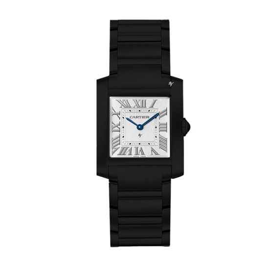 Cartier  TANK FRANÃ‡AISE  Limited Edition /10  Black Venom Dlc - Pvd