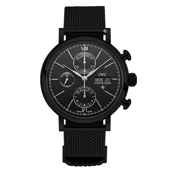 IWC Portofino  Limited Edition /10 Black Venom Dlc - Pvd