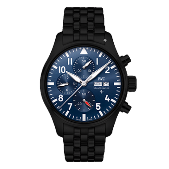 IWC Pilot's Limited Edition /10 Black Venom Dlc - Pvd